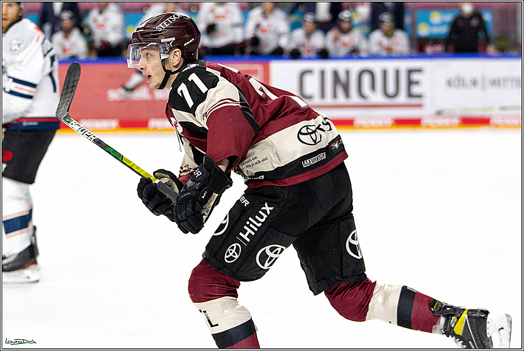 PENNY DEL;  Koelner Haie - Nuernberger Ice Tigers; Koeln, 25.03.2021